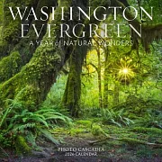 Washington Evergreen Wall Calendar 2026: A Year of Natural Wonders