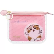貓福珊迪mitte透明零錢包：天使貓