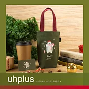 uhplus Xmas 聖誕暖心禮-北極熊(飲料袋+聖誕卡)