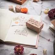 【Meow Illustration】裝飾印章系列-Dance in the rain