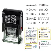 MIDORI 迴轉印章- 生活紀錄