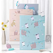 KOKUYO mofumofu L型文件夾A4- 3入