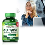 綠萃淨 超濃縮魚油迷你軟膠囊(100粒/瓶)