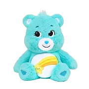 【正版授權】Care Bears 絨毛玩偶 14吋 娃娃/玩偶 愛心熊/彩虹熊 - 心願熊