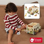 【德國 classic world 客來喜經典木玩】草原冒險卡車《20257》