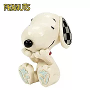 【正版授權】Enesco 迷你史努比 可愛的笑 塑像 公仔/精品雕塑 Snoopy/PEANUTS