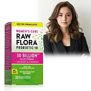 綠萃淨 Raw Flora 300億女性益生菌蔓越莓膠囊(33粒/瓶)