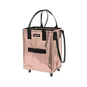 【HULKEN】浩肯包2.0 大型購物車 環保購物袋 折疊推車(小) 玫瑰金