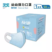 【天天】醫療口罩-3D幼幼彈力口罩-藍XS (50入/盒)
