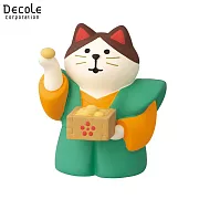 【DECOLE】concombre 悠閒節分會 禮服撒豆貓 綠