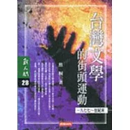 台灣文學的街頭運動 (1977~世紀末)