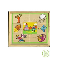 四季情境聯想拼圖組