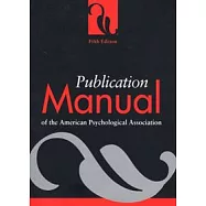 Publication Manual of the American Psychological Association, 5/e