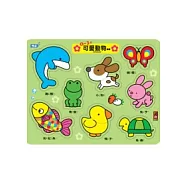 0~3歲可愛動物拼板