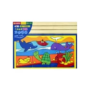 大海尋寶雙層立卡拼圖