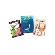 月光幻想繪本：《月亮先生來敲門》+《月亮漁夫》+《通往月亮的梯子》