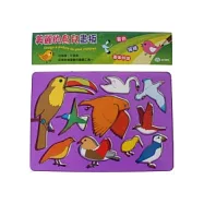 美麗的鳥兒畫板