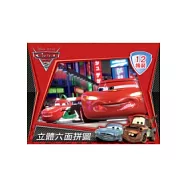 Cars 2 立體六面拼圖(12塊裝)