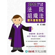 法院組織法體系重點整理：2013司法人員三.四等<保成>