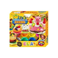 一起來用小麥黏土玩遊戲吧!黏土~好吃的食物(8色)