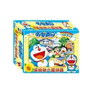 哆啦A夢 笑哈哈六面拼圖(12塊)