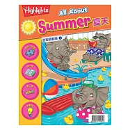 益智翻翻書2-夏天(中英對照)