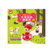 輕黏土好好玩：水果娃娃總動員(黏土教學書-內含20款可愛水果造型黏土教學+2種遊戲紙盤)