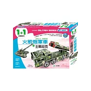 火箭炮軍車+主戰坦克