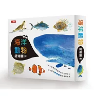 海洋動物圖卡(中英對照)