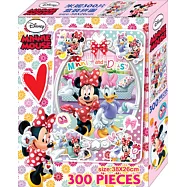迪士尼美妮300片盒裝拼圖(H)
