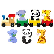 動物磁鐵火車組01-3011C(新版)