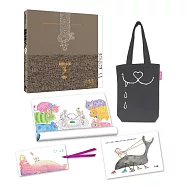 絕對小孩3夢拐角：作者簽名精裝書+帆布袋一只+3D閃卡書籤一枚+精美卡片一張+典藏海報一份【限量超值典藏書盒組】