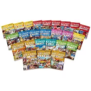 漫畫大英百科套書(下)共25冊【藝術、地理、人體醫學、文明文化、歷史、宗教、社會科學】