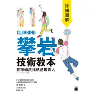 攀岩技術教本 詳細圖解：抓撐轉跳我就是蜘蛛人
