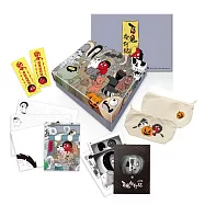 阿慢鬼節嘉年華★百鬼夜行誌狂歡禮物包(暗黑本、筆袋、收納盒、筆記本、書籤5件組)