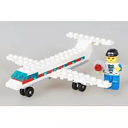 飛機：扭蛋迷你積木