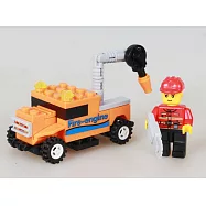 工程車：扭蛋迷你積木