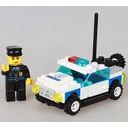 警車：扭蛋迷你積木