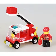 雲梯車：扭蛋迷你積木