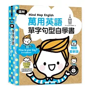 Mind Map English圖解萬用英語單字句型自學書：1500單字&times;1000句子&times;25情境，照著學就會說的超簡單國民英語(附美式英語朗讀MP3)
