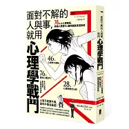 漫畫 面對不解的人與事，就用心理學戰鬥：76個人心攻略術，終結人際壓力，讓你霸氣見招拆招