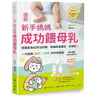 圖解新手媽媽成功餵母乳：把握產後60天追奶期，無痛疏通塞奶、石頭奶!一次搞懂親餵、瓶餵的所有秘訣(隨書附贈吸乳器喇叭罩測量尺)