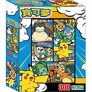 寶可夢 300片盒裝拼圖(D)