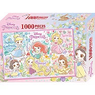 迪士尼公主 1000片盒裝拼圖(C)