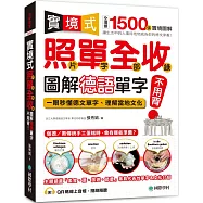 實境式照單全收!圖解德語單字不用背：照片單字全部收錄!全場景 1500 張實境圖解，讓生活中的人事時地物成為你的德文家教! (附QR線上音檔隨刷隨聽)