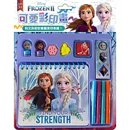冰雪奇緣2 可愛彩印畫