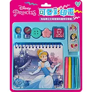 迪士尼公主 可愛彩印畫(仙蒂)