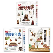 彩圖易讀版大歷史年表：用編年史及故事，通透理解曾經發生過的世界史、臺灣史及中國史