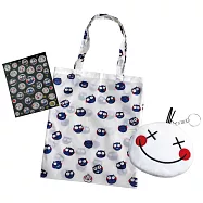 三毛幫你提：隨身購物袋+零錢包(郭源元原創角色限量周邊)