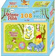 小熊維尼108片盒裝拼圖(A)